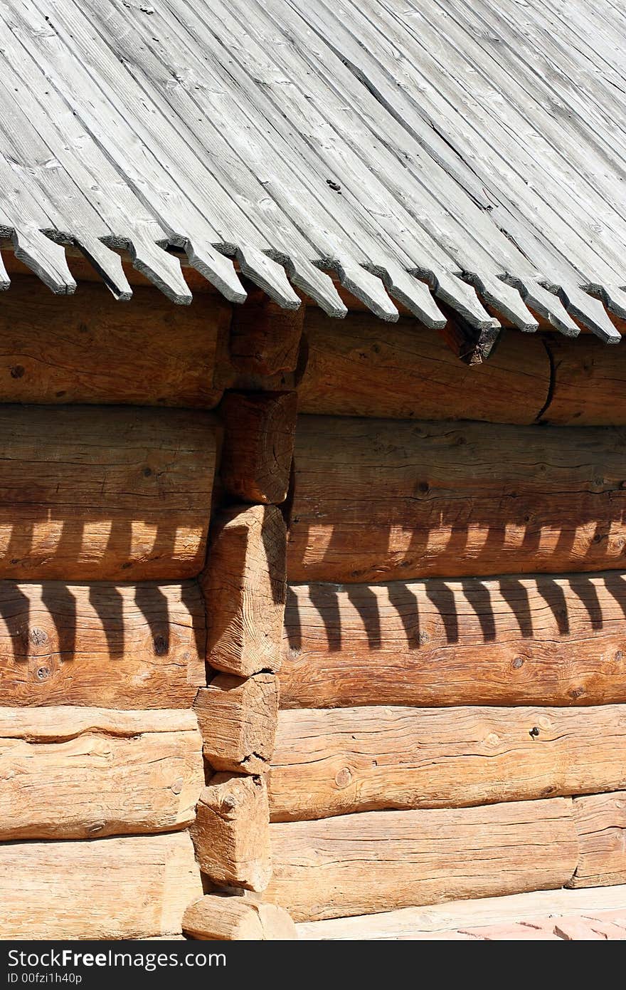 Old wooden house of 17 centuries in Moscow