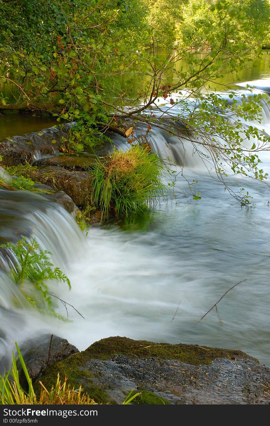 A litle river in the national park of the GERÊS / PORTUGAL. A litle river in the national park of the GERÊS / PORTUGAL