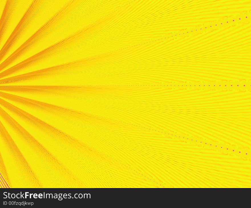 Fractal image of abstract sunbeams