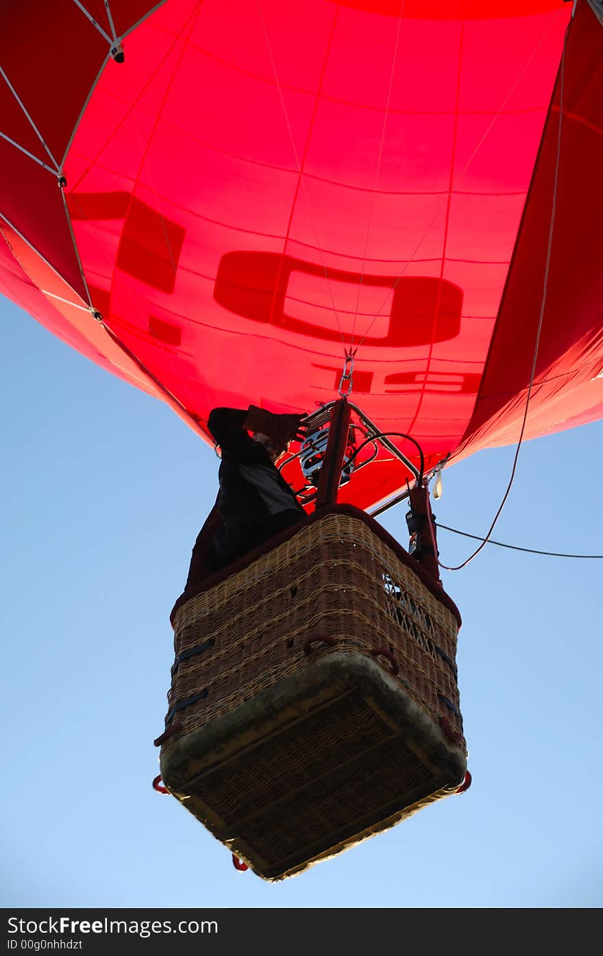 Flying in a balloon