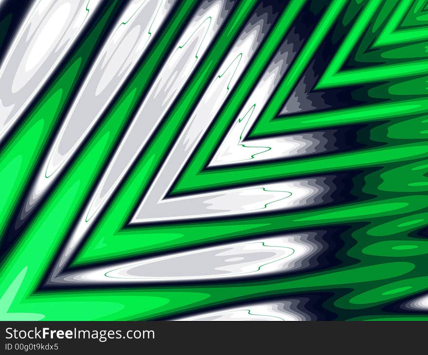 Fractal green arrows. Abstract background for comercial use. Fractal green arrows. Abstract background for comercial use.