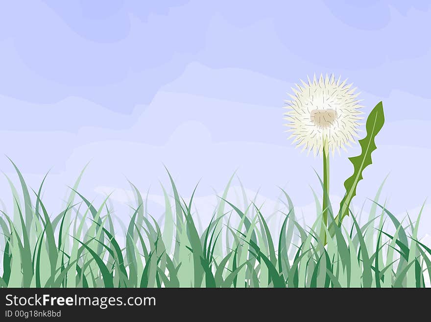 Vector illustration, beauty in nature. Vector illustration, beauty in nature