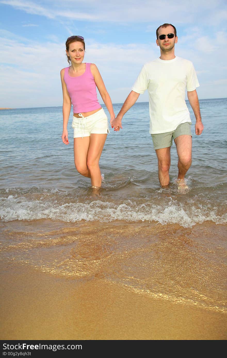 Couple At Sea