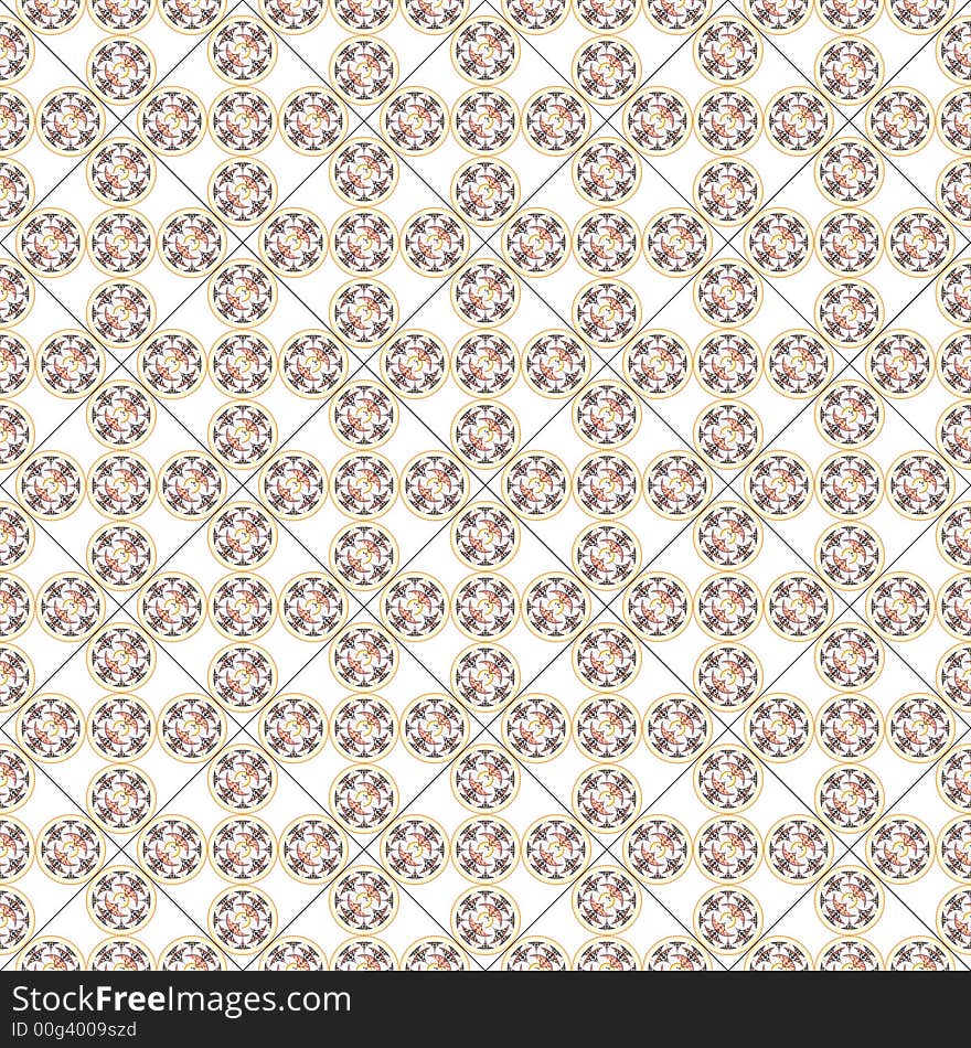 Designer pattern, frame or background