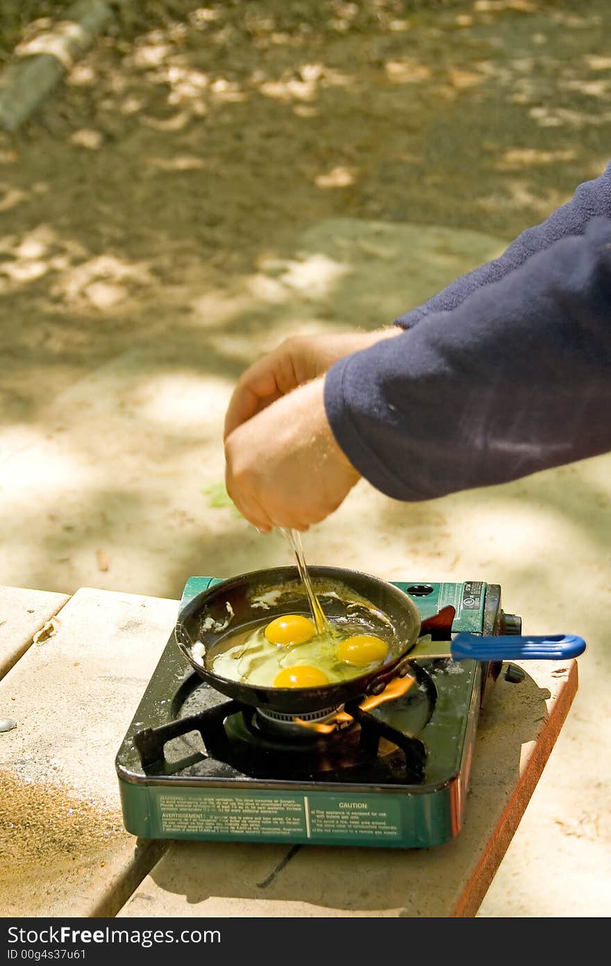 Cooking eggs