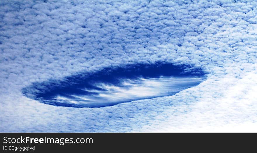 Cloud formation in the sky. Cloud formation in the sky