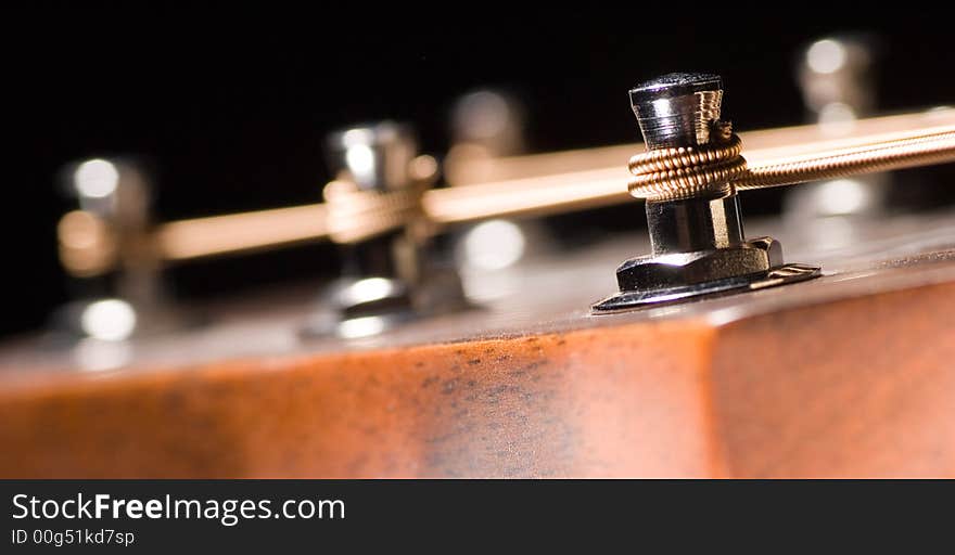 Guitar close up