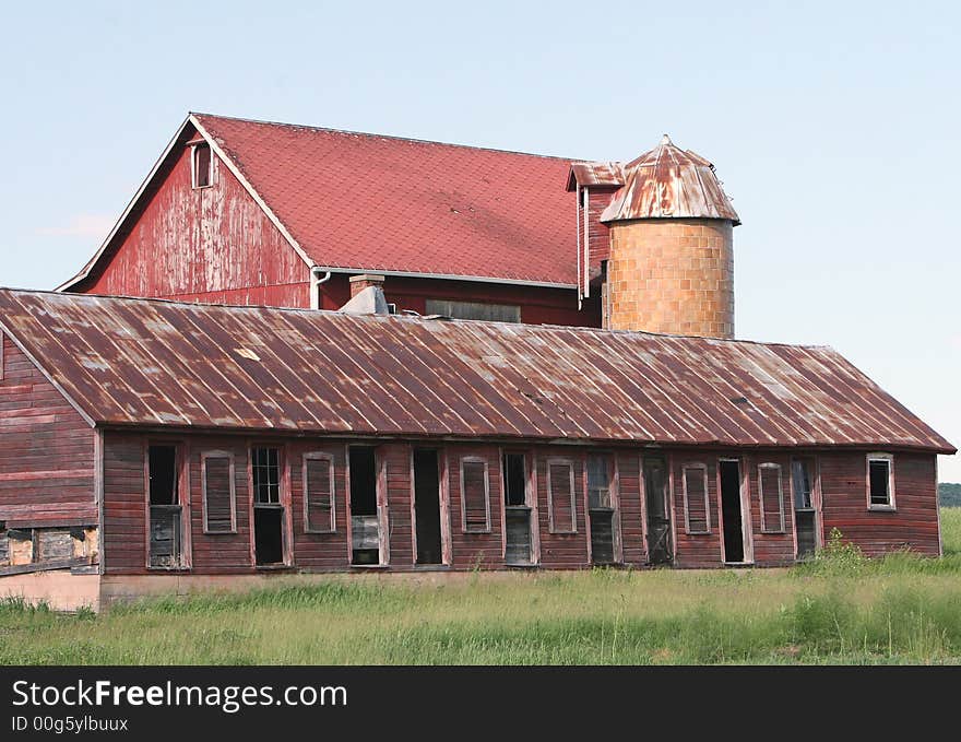 Rustic old farmhouse