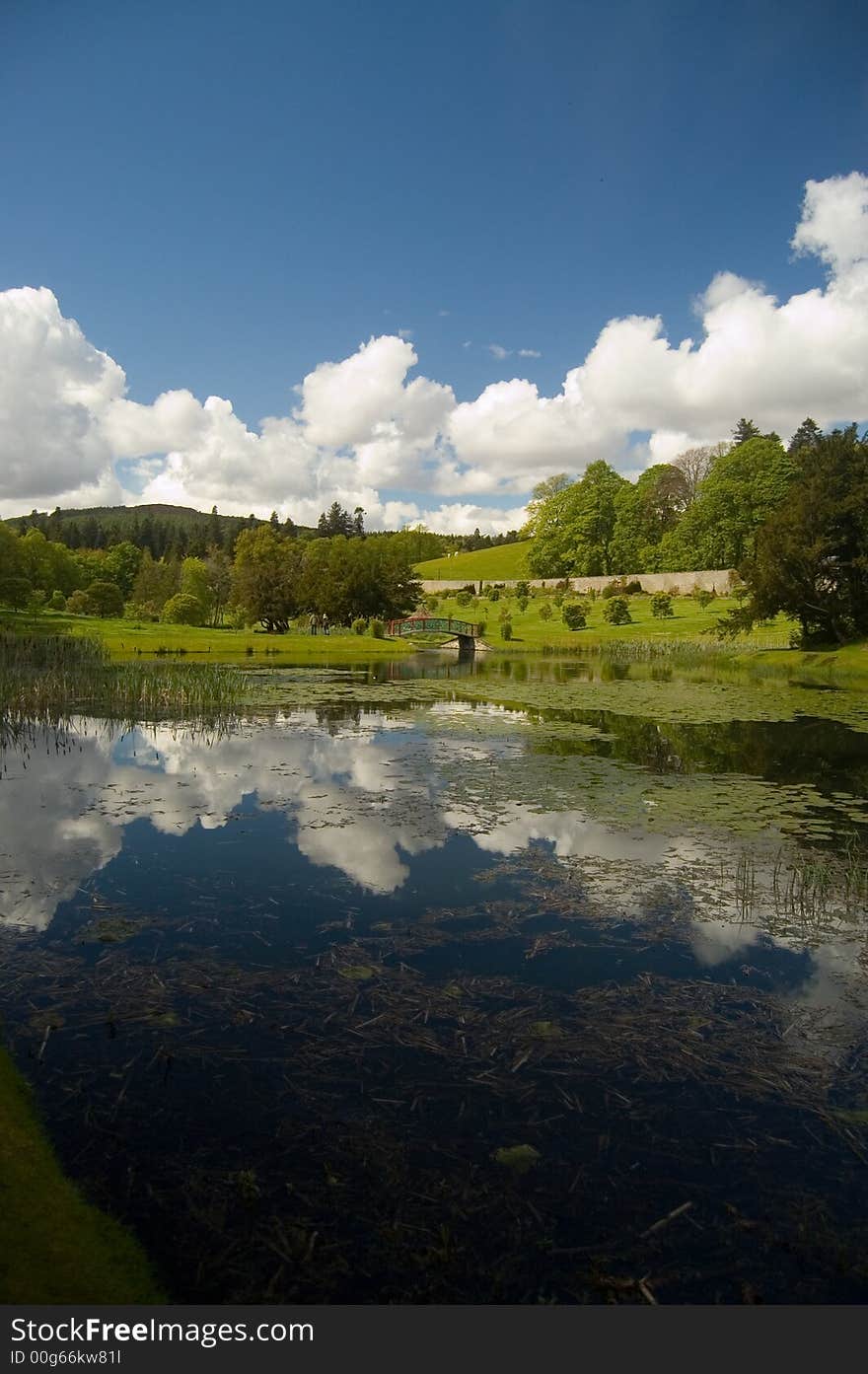 Portrait of scottish lake