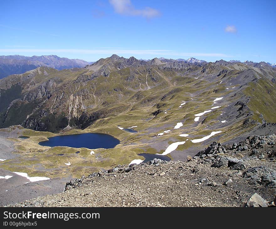 St Arnaud range ridgeline