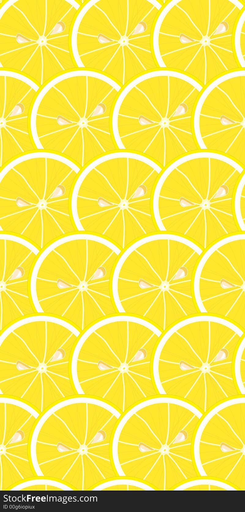 Seamless Lemony Wallpaper