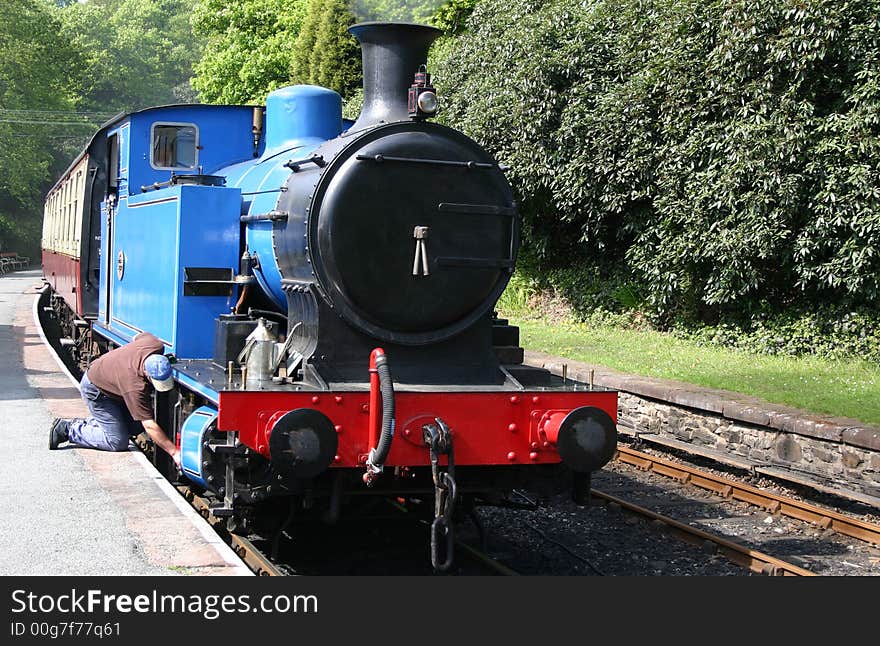 Steam locomotive