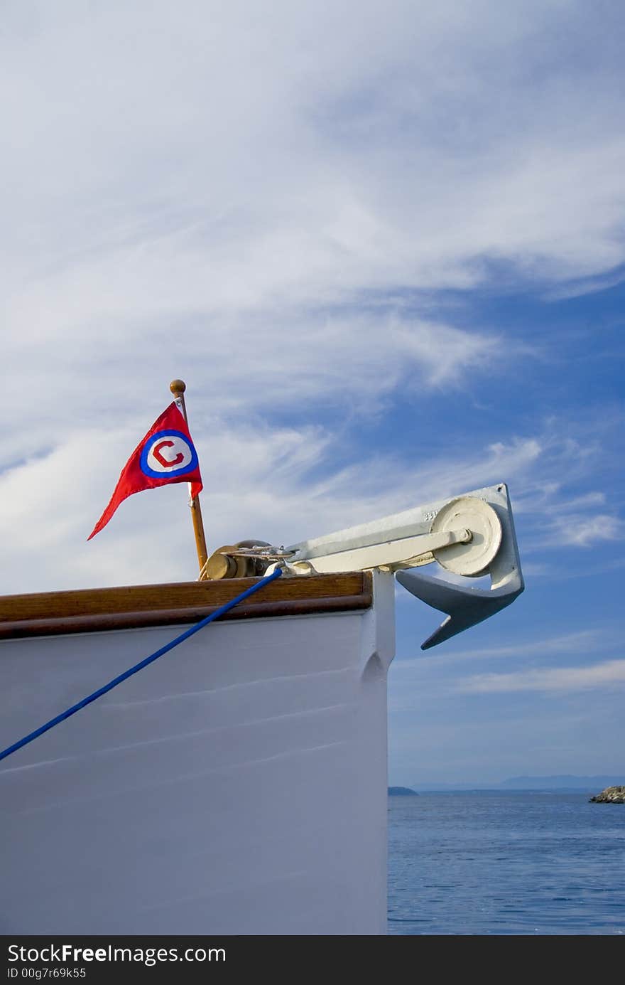 Wooden Boat Bow