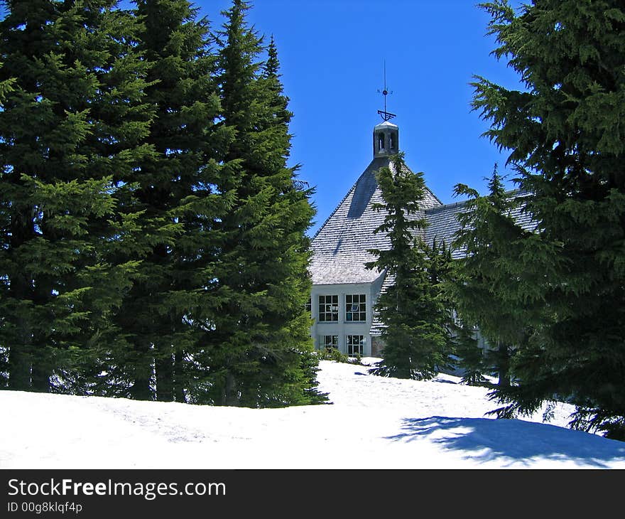 Timberline Lodge on Mt. Hood