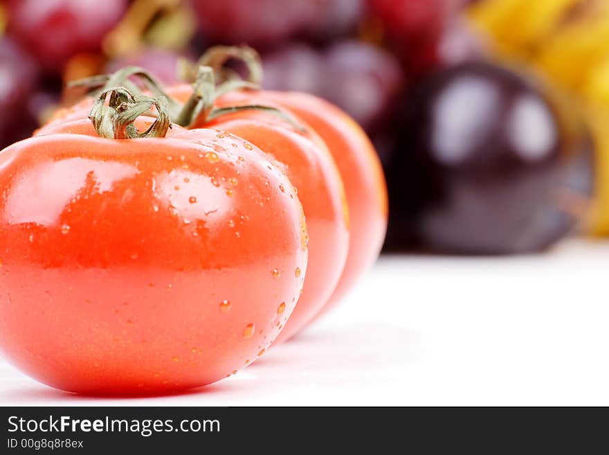 Tomato row