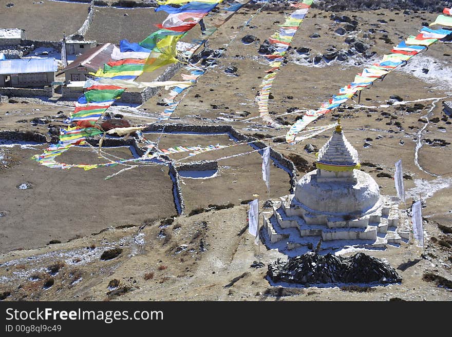 Stupa - Khumbu , Nepal