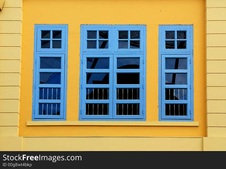 Colorful old window