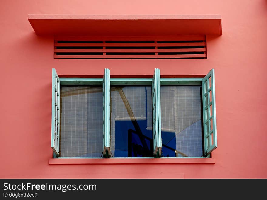 Colorful Old Window