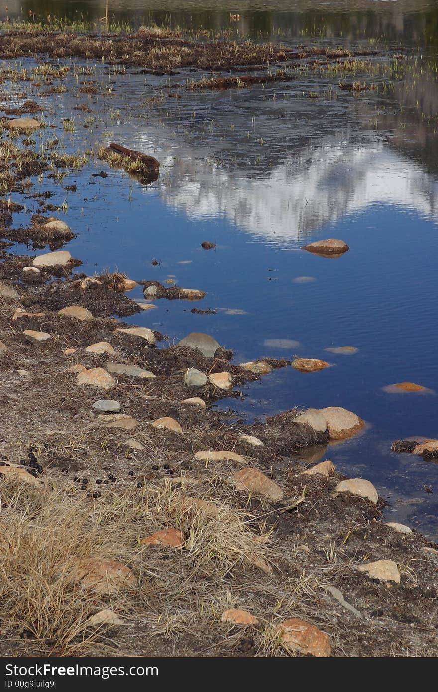 Sheep Lake Reflection