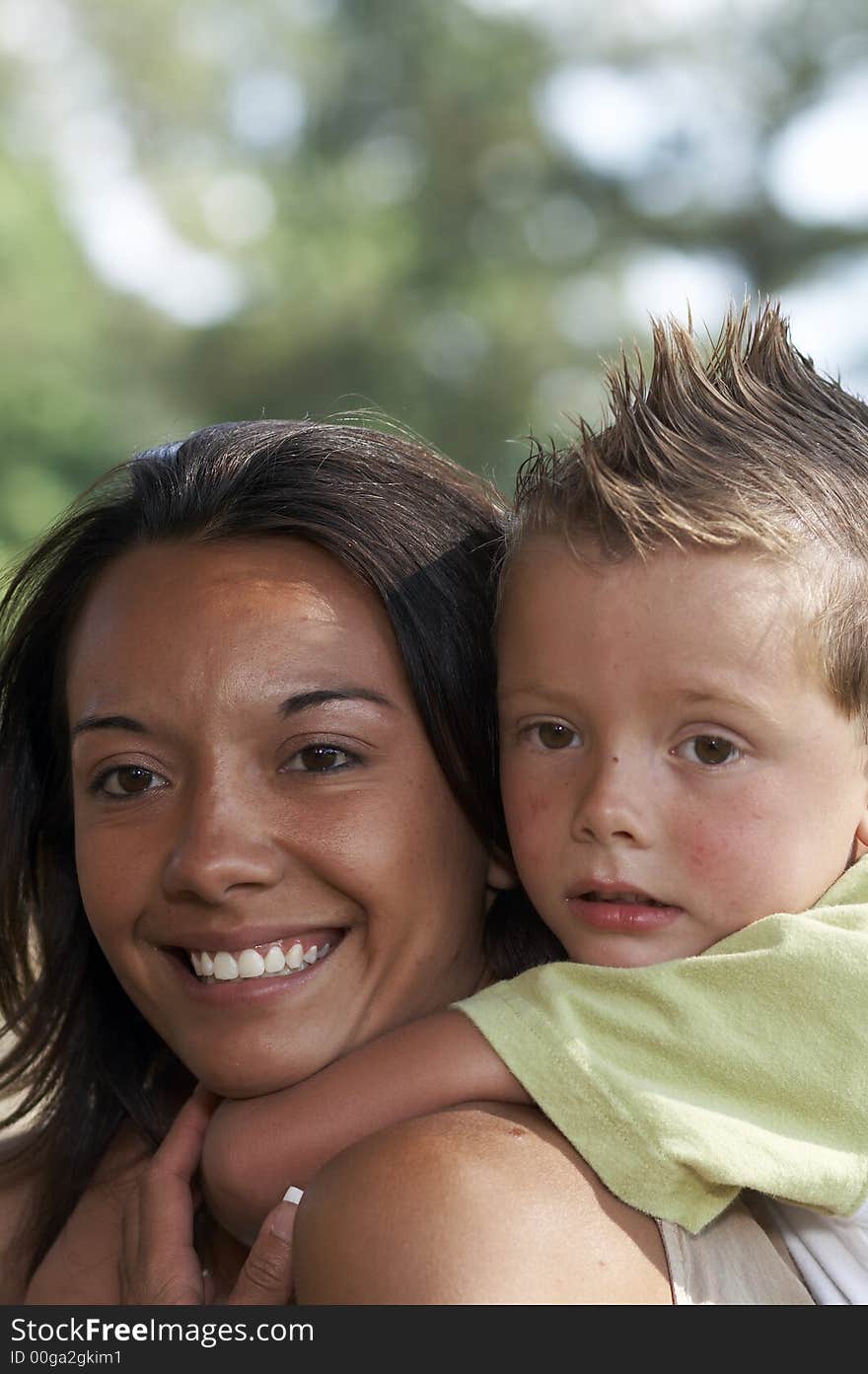 Mother And Boy