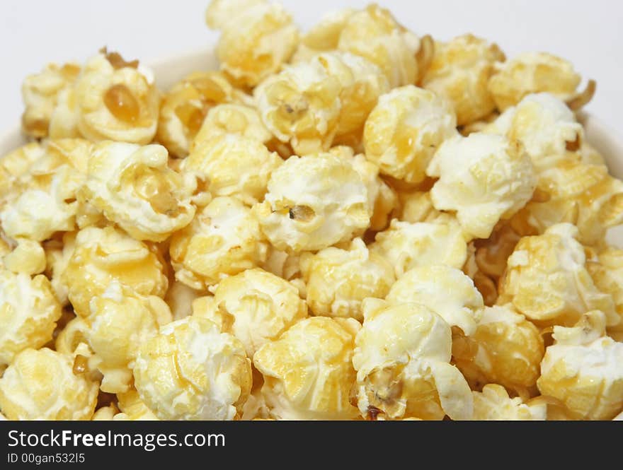 Buttered popcorn