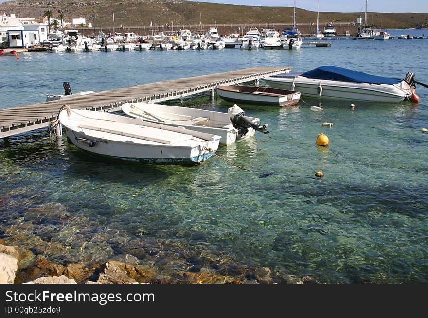 Boats in the bay