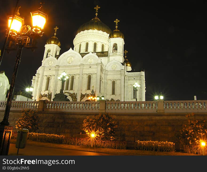 Temple of the Christ of the Savior. Moscow.