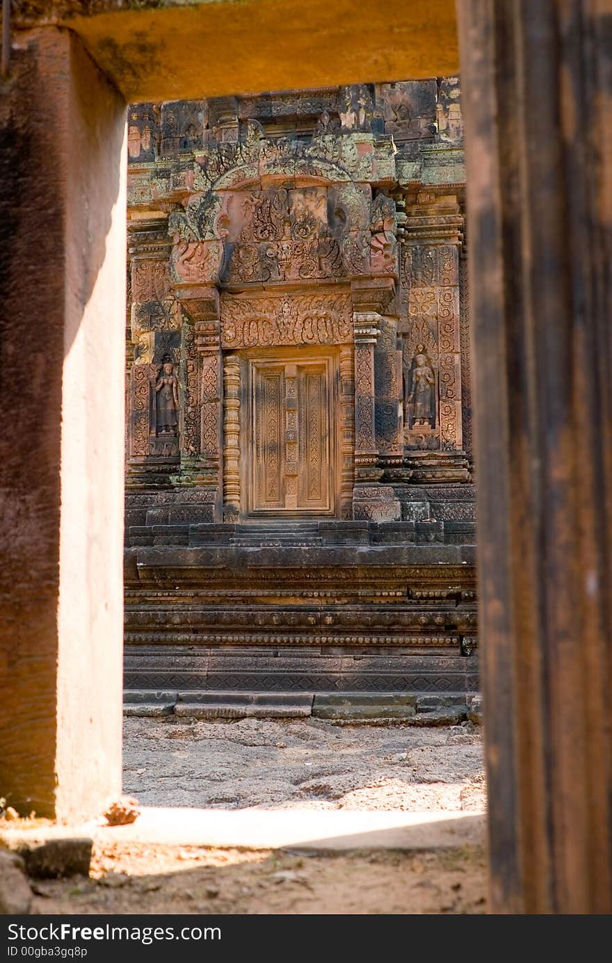 Banteay Srey Doorway