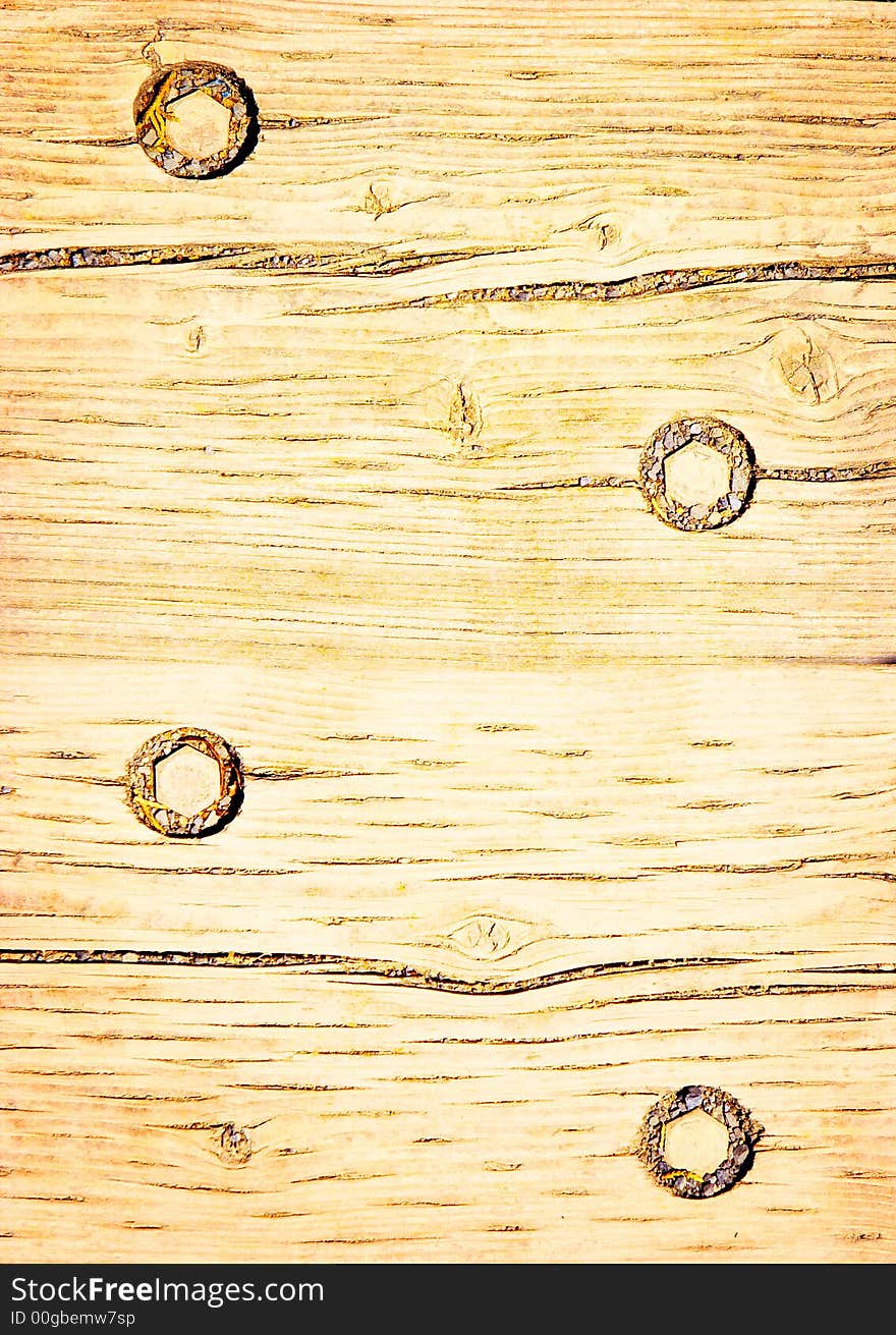 Wooden vintage background. Old cracked texture