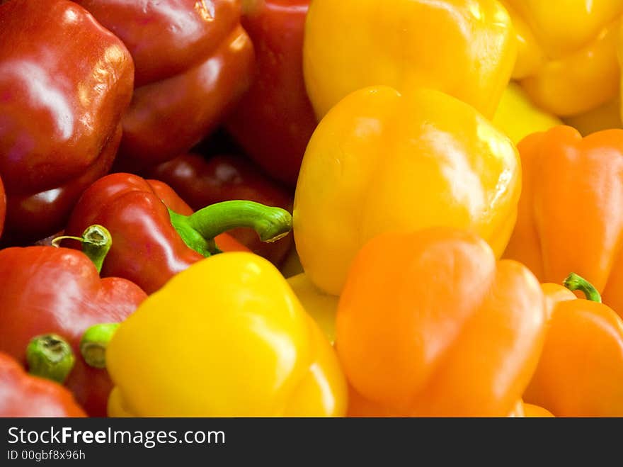 Hot Pepper Colors