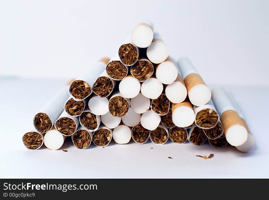 An image of many cigarettes