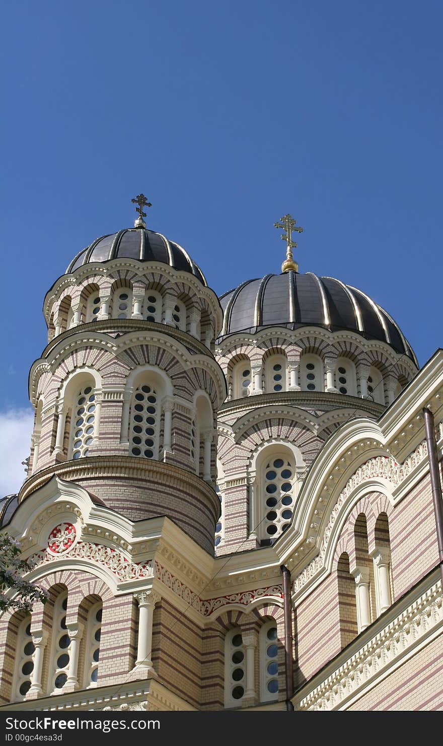 Cathedral of the Russian ortodox church (Riga, Latvia)