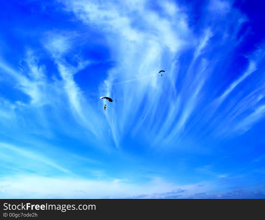 Parachute drop