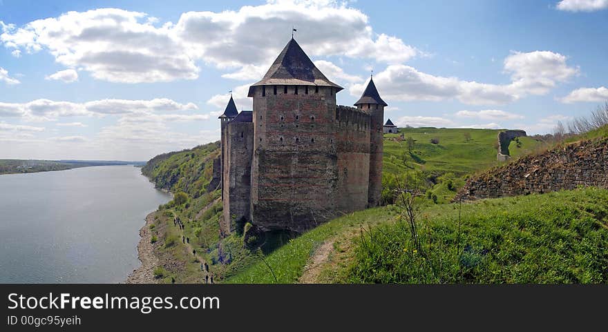 Castle, Khotin, Ukraine