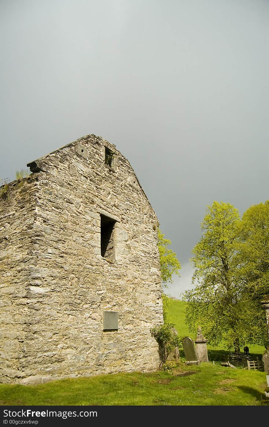 Ruin of old chapel, blair castle, perthshire, scotland, united kingdom. Ruin of old chapel, blair castle, perthshire, scotland, united kingdom.