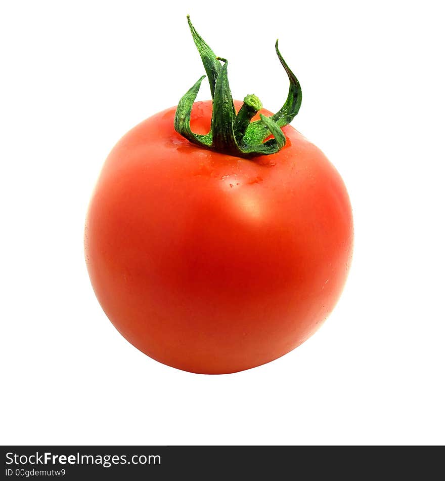 Tomato fresh isolated