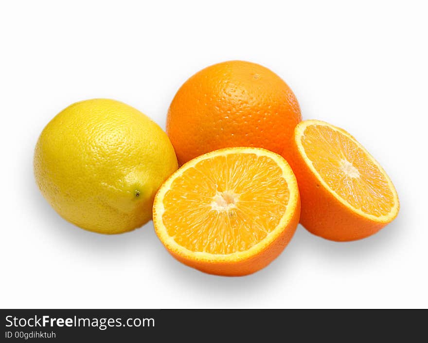 Orange and lemon composition