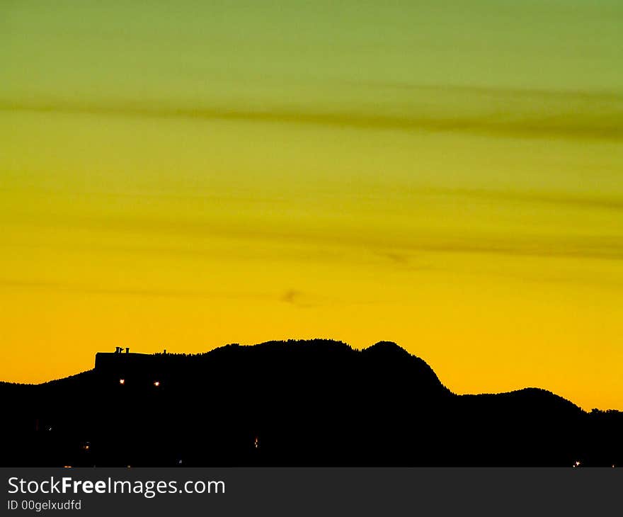 Mountain Silhouette