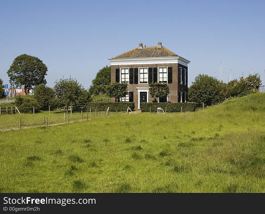 House in Edam, Netherlands