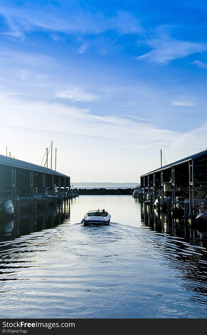 Leaving the Marina