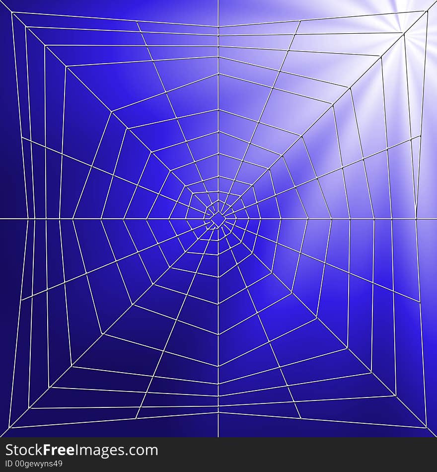 Spider web illustration and for abstract designs. Spider web illustration and for abstract designs