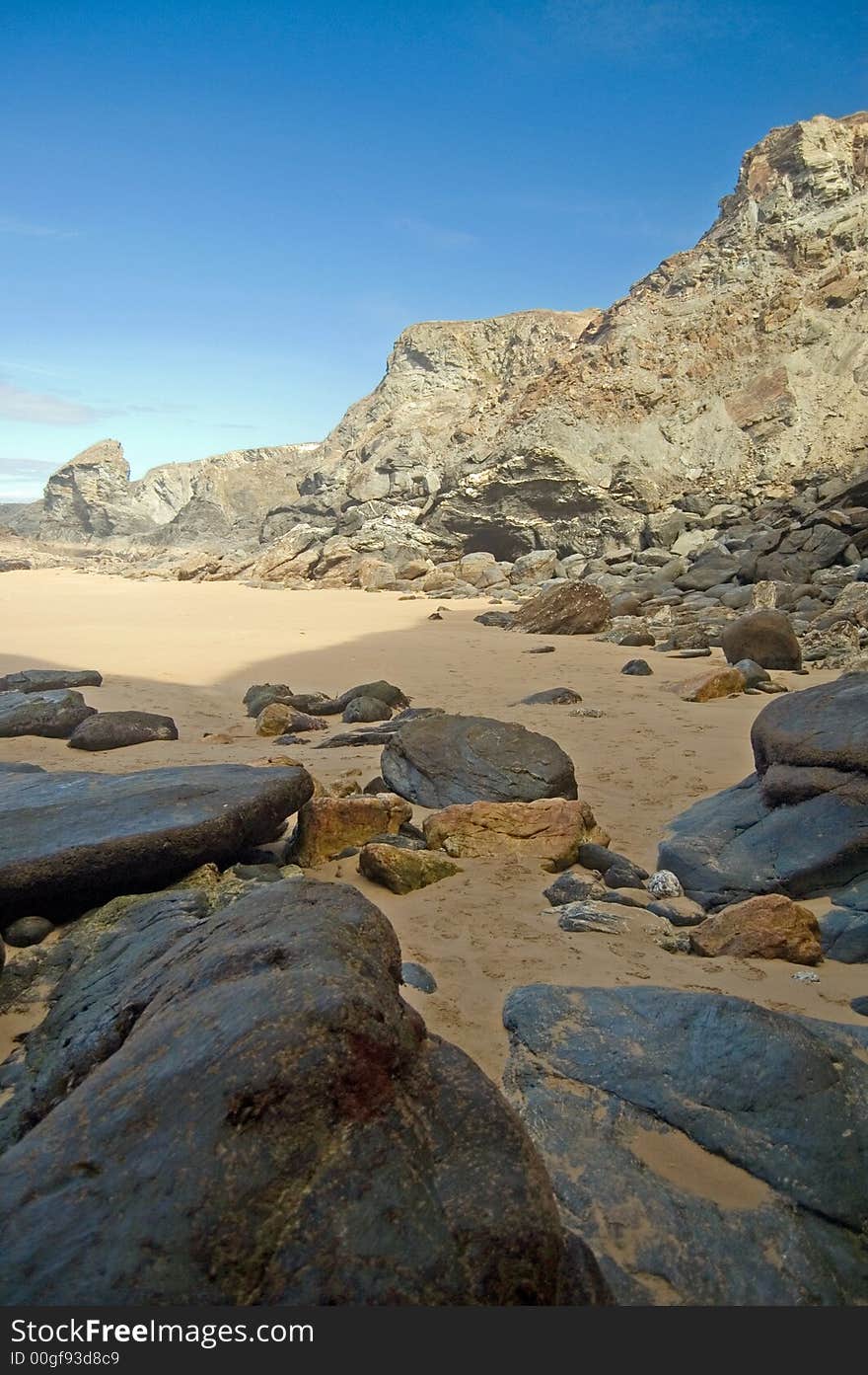 Rocks and the landscape