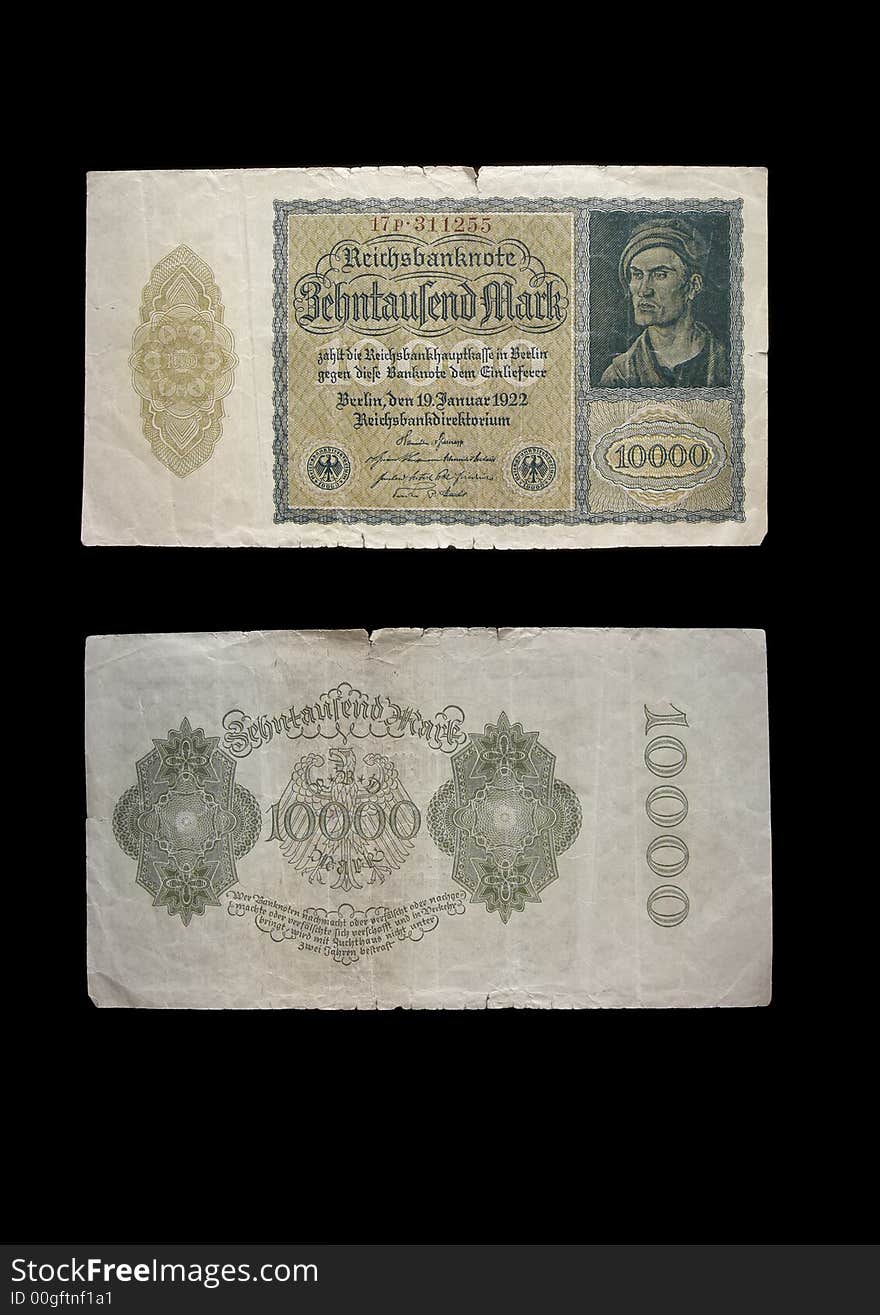 This money was used in Reich. This money was used in Reich