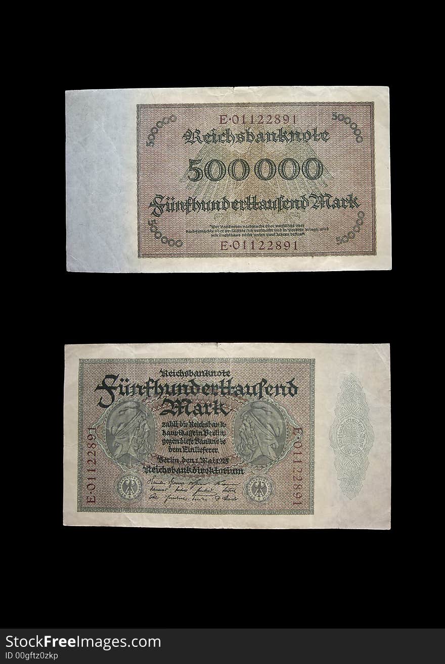 This money was used in Reich. This money was used in Reich