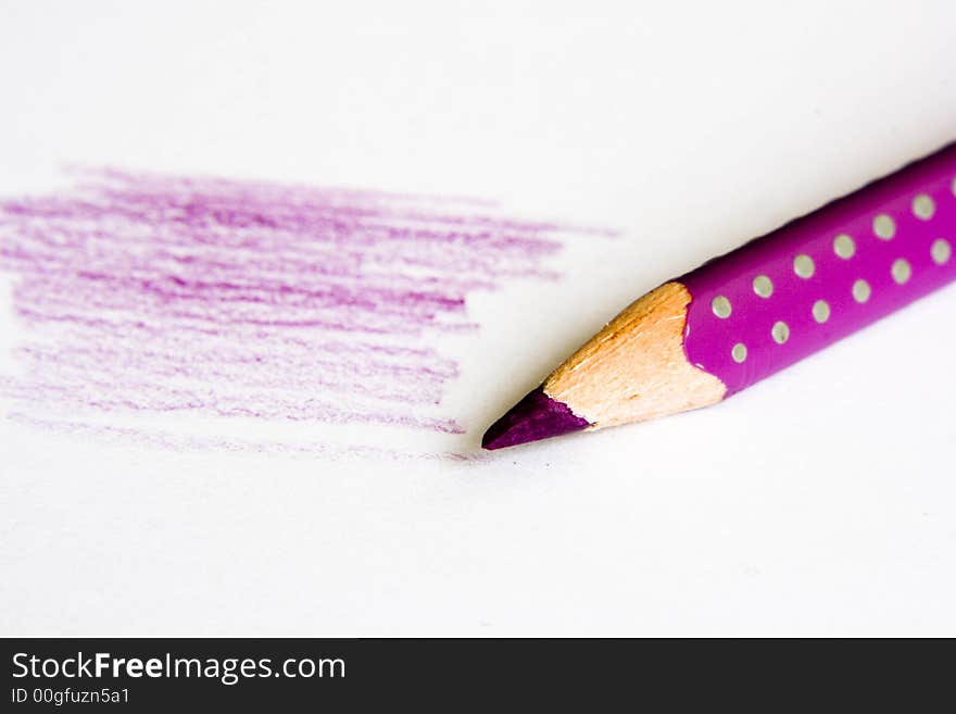 Purple pencil