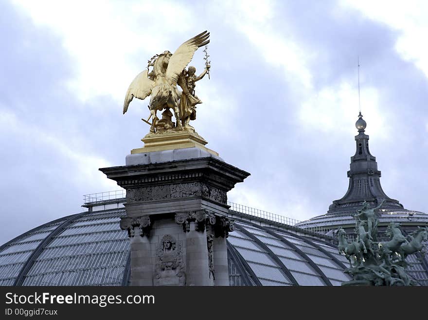 Paris from the roof tops