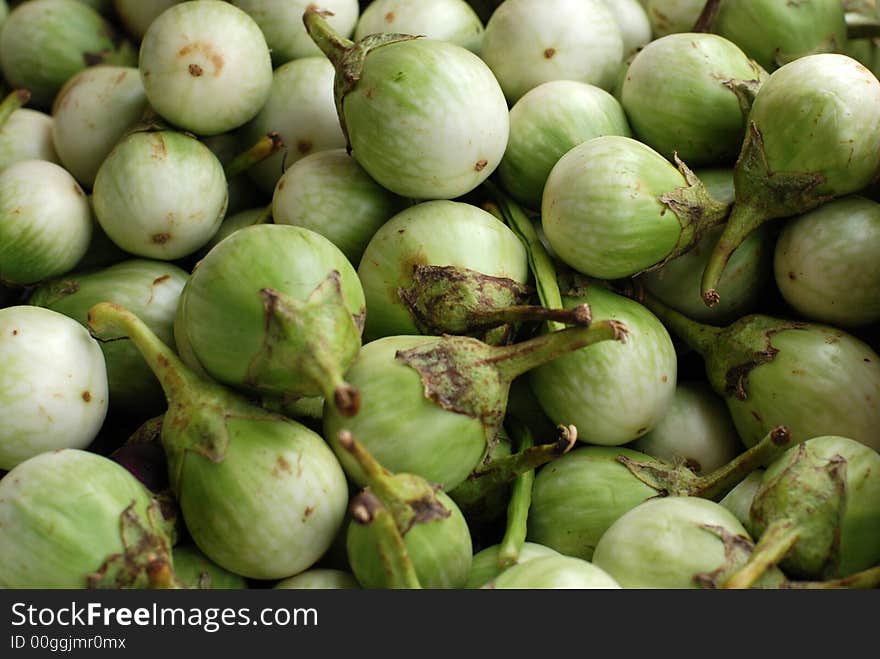 Egg plant in the markets. Egg plant in the markets