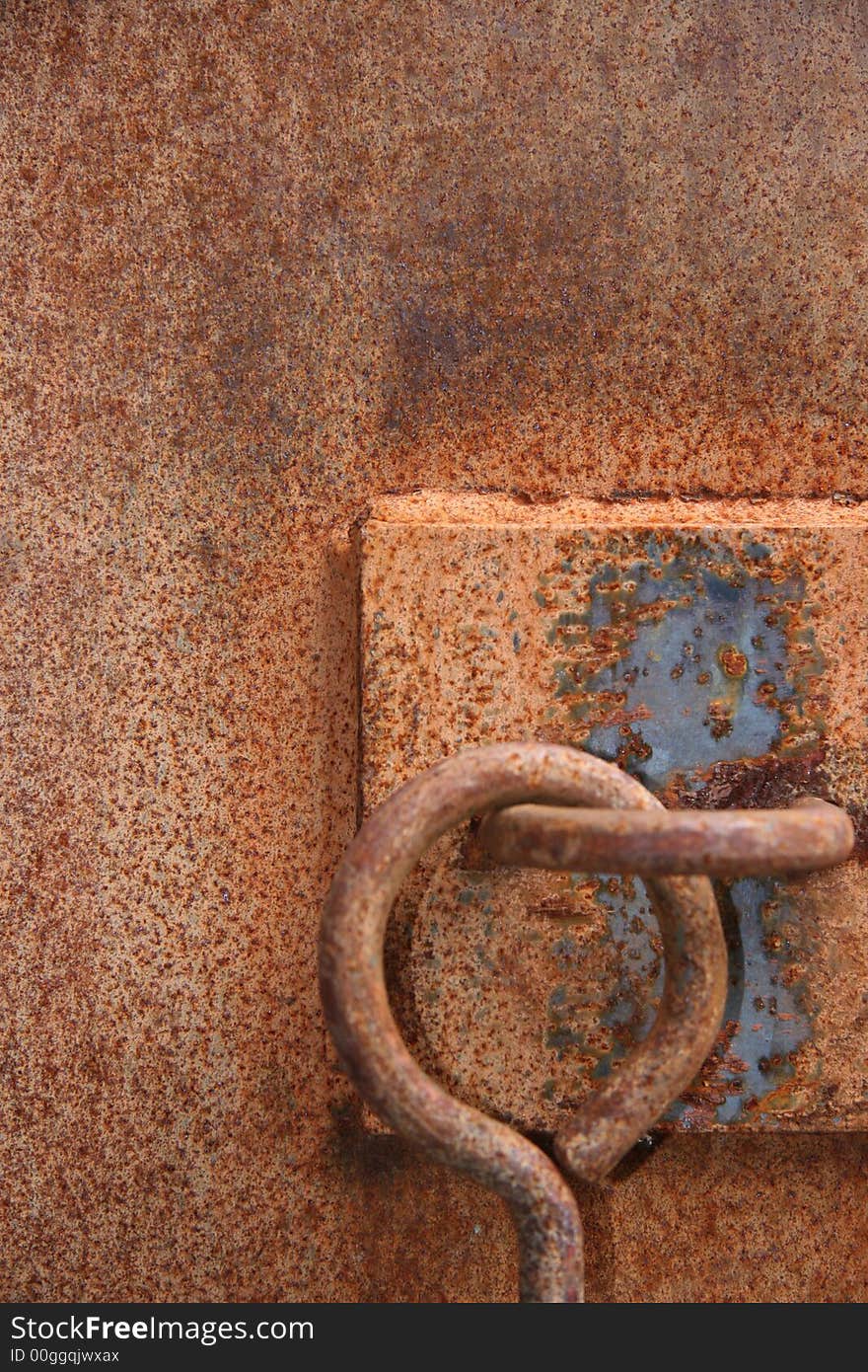 Rusty building detail