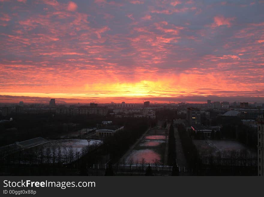 Moscow Sunrise