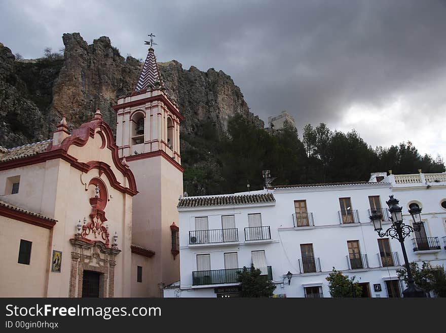 Town of Zahara de la Frontera, Andalusia, Spain